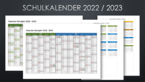 Schulkalender 2022 2023