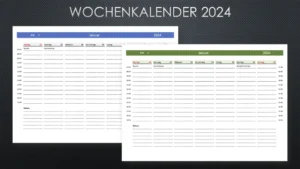 Wochenkalender 2024 Wochenkalender 2024