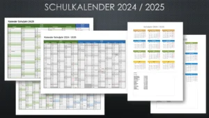 Schulkalender 2024-2025
